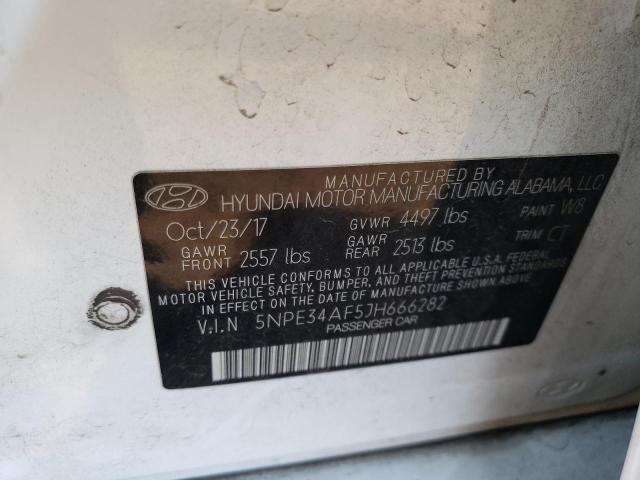 5NPE34AF5JH666282 Hyundai Sonata Sport