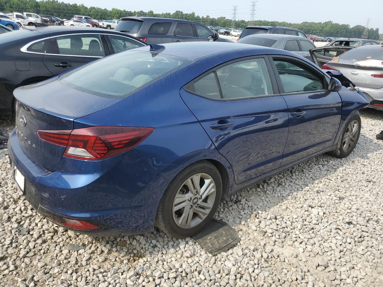 5NPD84LFXLH555496 2020 Hyundai Elantra Sel