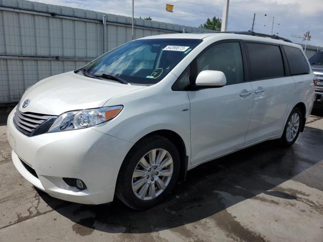 5TDDZ3DC6HS180607 Toyota Sienna xle 2017 3.5 Купить из США