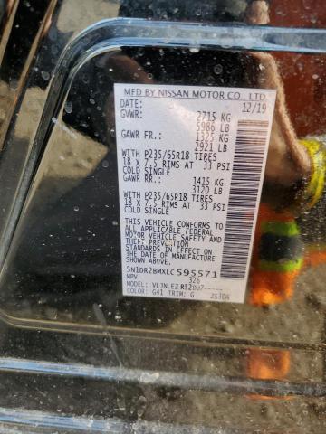 5N1DR2BMXLC595571 Nissan Pathfinder Sv
