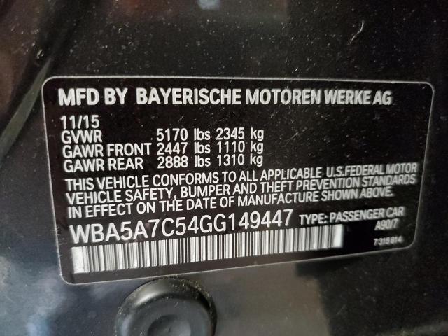 2016 BMW 528 XI - WBA5A7C54GG149447