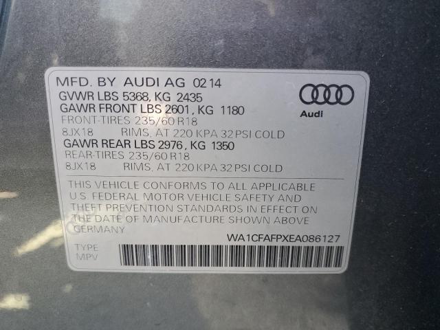 VIN WA1CFAFPXEA086127 2014 Audi Q5, Premium no.13