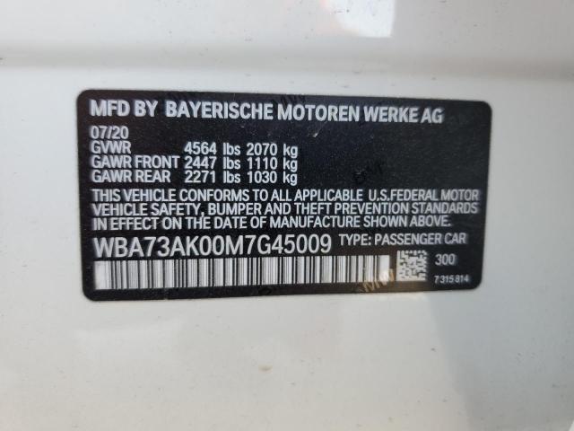 VIN WBA73AK00M7G45009 2021 BMW 2 Series, 228XI no.12