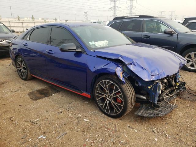 2022 HYUNDAI ELANTRA N - KMHLW4AK2NU007160