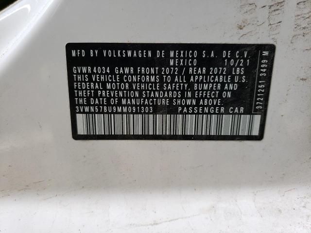 2021 VOLKSWAGEN JETTA S - 3VWN57BU9MM091303