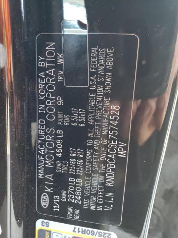KNDPBCAC3E7574528 KIA Sportage Lx