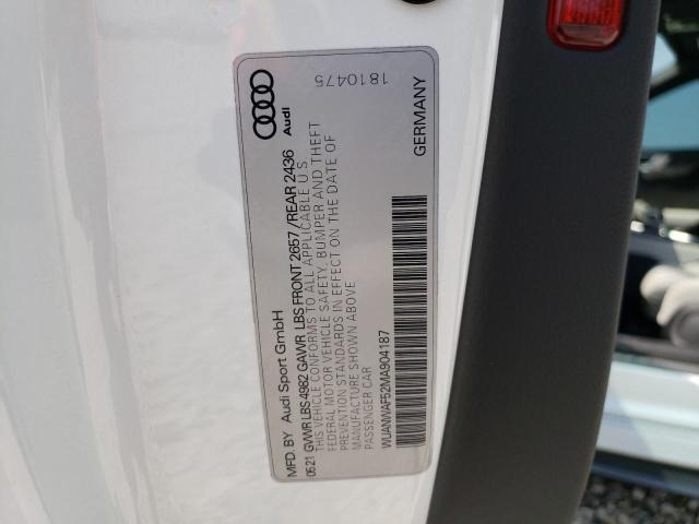 2021 AUDI RS5 - WUANWAF52MA904187