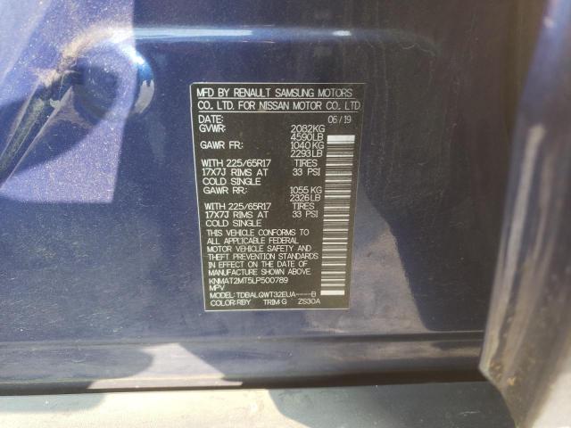 KNMAT2MT5LP500789 Nissan ROGUE S