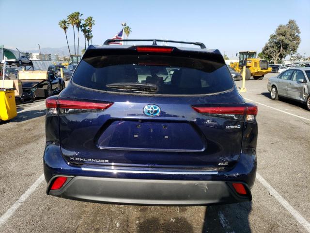 VIN 5TDKARAH1PS018593 2023 Toyota Highlander, Hybri... no.6