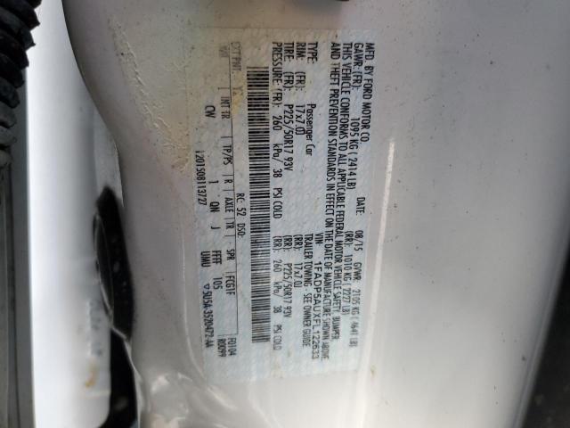 1FADP5AUXFL122633 Ford C-MAX SE