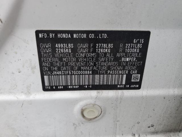 2016 ACURA RLX TECH - JH4KC1F57GC000884
