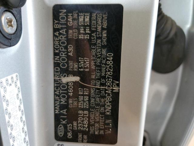 KNDPBCAC8G7825840 KIA Sportage Lx
