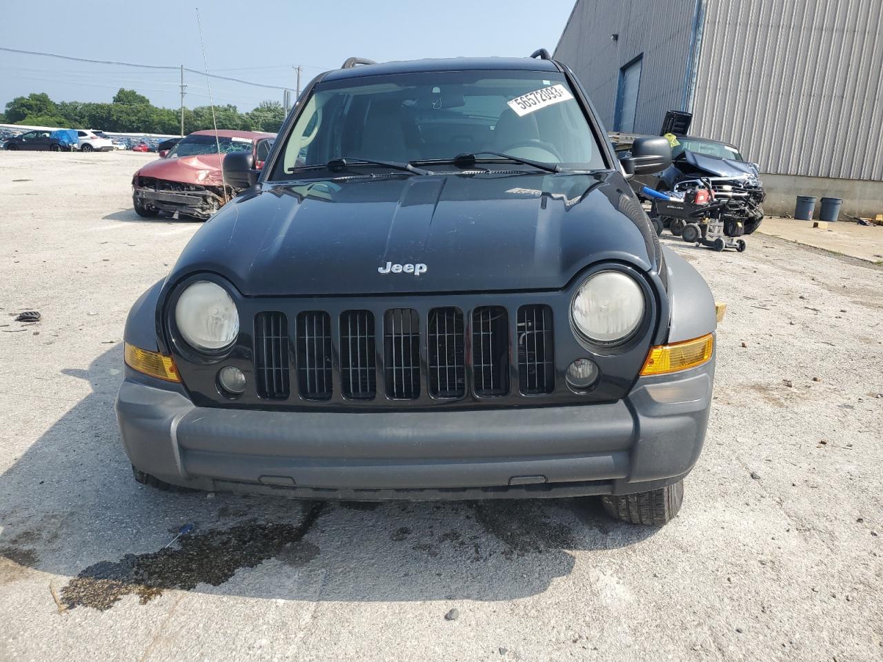 送料無料 通販  2007 1J4GL48K37W522996 BLACK SPORT LIBERTY JEEP アイドルグッズ