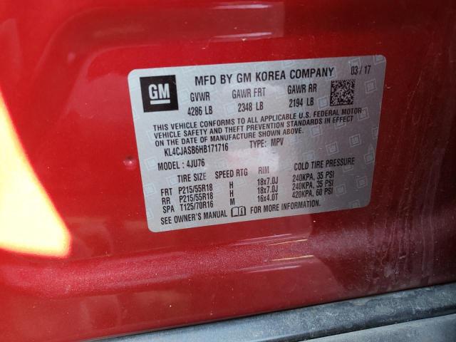 KL4CJASB6HB171716 Buick Encore Preferred