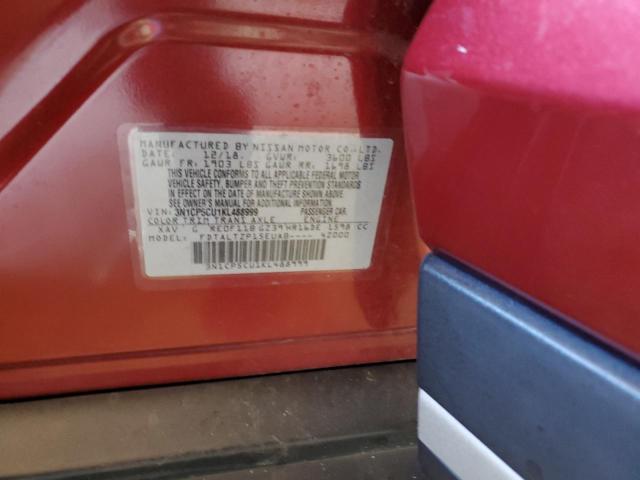 3N1CP5CU1KL488999 Nissan KICKS S