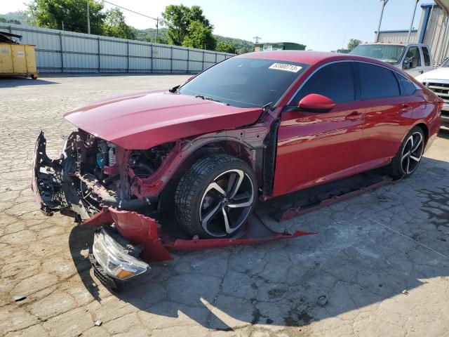 Vin: 1hgcv1f32ka055859, lot: 53900713, honda accord sport 20191