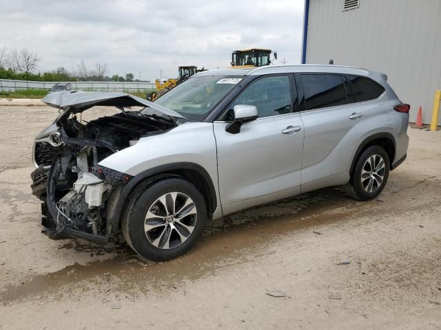 VIN 5TDGZRAH8LS501684 2020 Toyota Highlander, Xle no.1