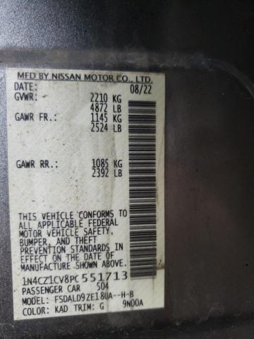 2023 NISSAN LEAF SV PL - 1N4CZ1CV8PC551713