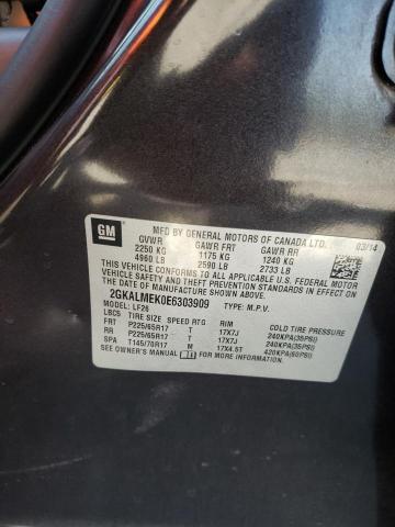 2GKALMEK0E6303909 GMC Terrain Sle
