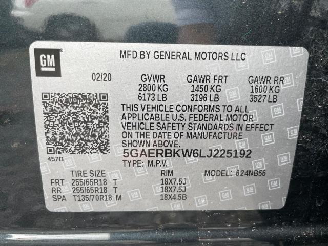 5GAERBKW6LJ225192 Buick Enclave Essence