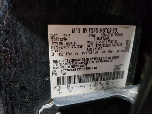 2016 FORD F-350 SUPE 1FT8W3BT2GEB68715
