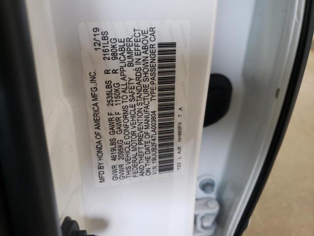 2020 ACURA TLX TECHNO - 19UUB2F47LA003804