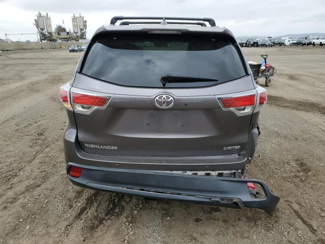 VIN 5TDYKRFH0ES037875 2014 Toyota Highlander, Limited no.6