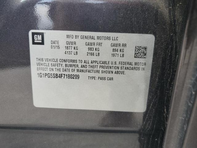 2015 CHEVROLET CRUZE LTZ - 1G1PG5SB4F7180209
