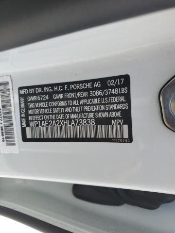 2017 PORSCHE CAYENNE SE - WP1AE2A2XHLA73838