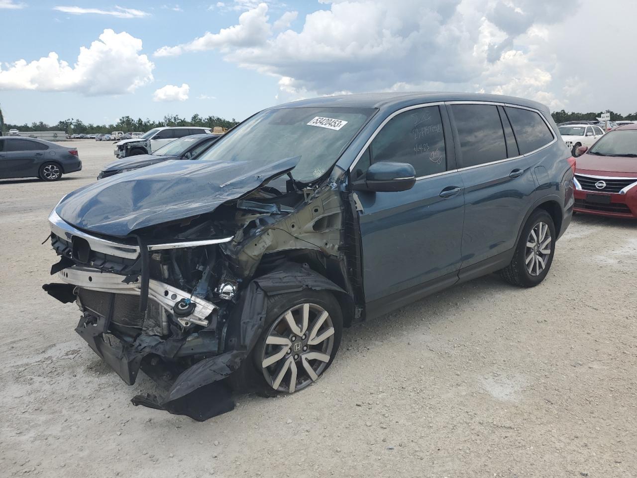VIN: 5FNYF5H32KB046771 2019 HONDA PILOT