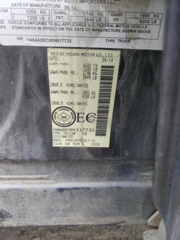1N6AA0EC0EN517732 Nissan TITAN S