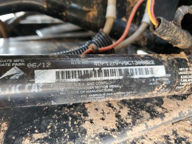 2012 ARCTIC CAT ATV - 4UF12MPV9CT308822