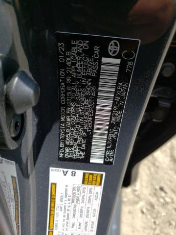 JTDBCMFE3P3011626 Toyota COROLLA LE