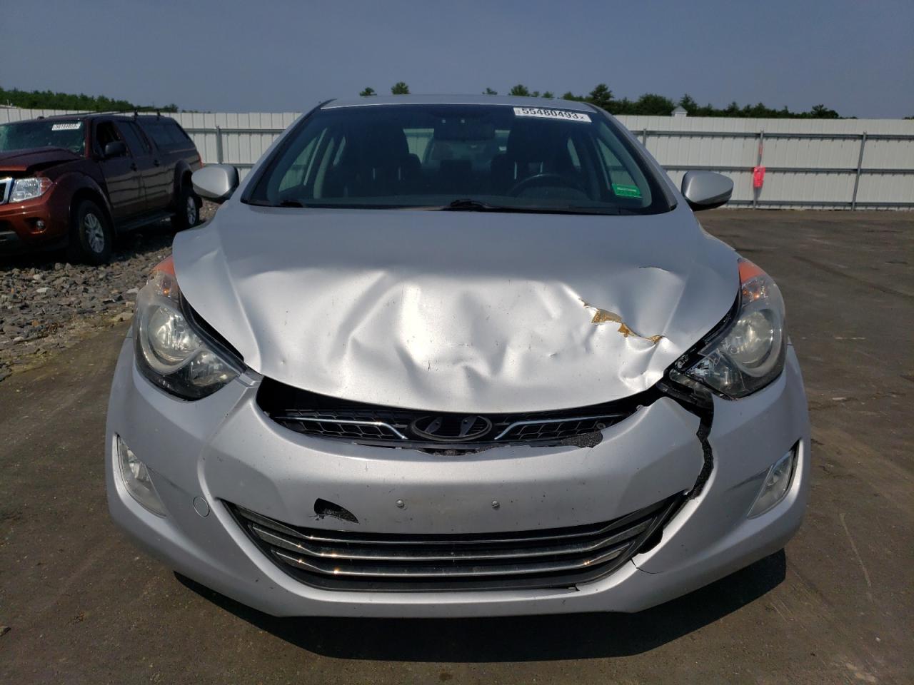 2013 Hyundai Elantra Gls vin: KMHDH4AE1DU970865