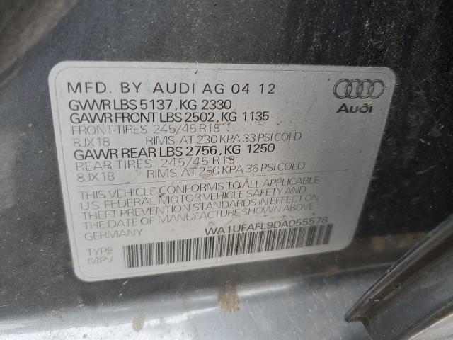 VIN WA1UFAFL9DA055578 2013 Audi A4, Premium Plus no.12