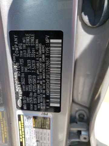 2015 HYUNDAI SANTA FE G - KM8SRDHF9FU122867