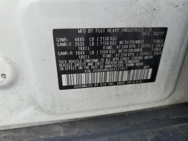 4S4BSANC6H3371889 Subaru Outback 2.5i Limited