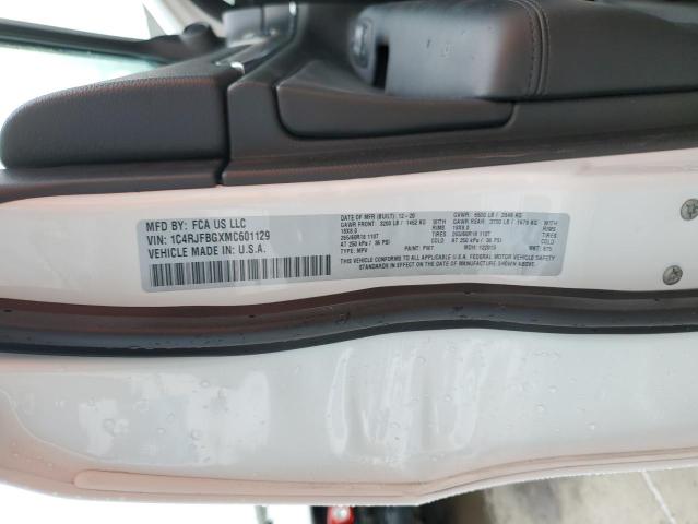 1C4RJFBGXMC601129 Jeep Grand Cherokee Limited