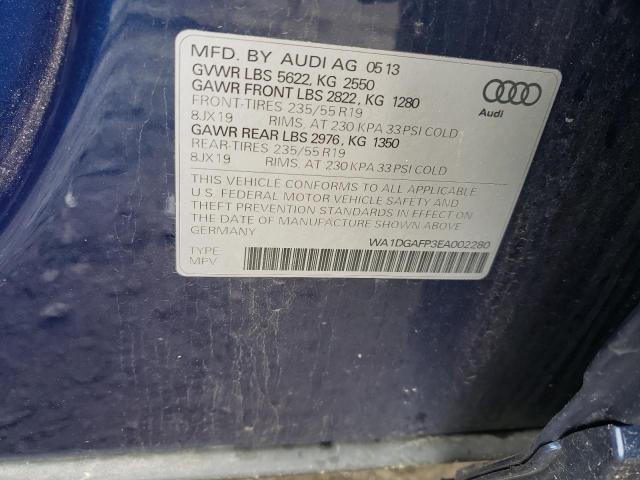 WA1DGAFP3EA002280 2014 AUDI Q5, photo no. 12