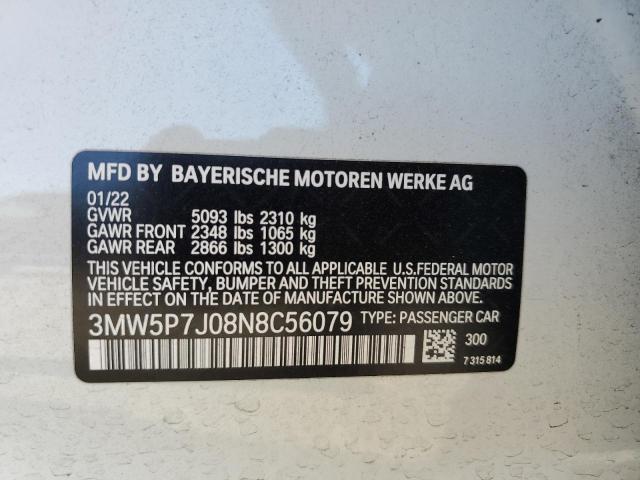 3MW5P7J08N8C56079 BMW 330e
