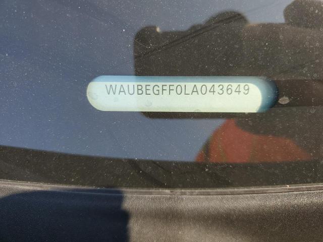 2020 AUDI A3 S-LINE - WAUBEGFF0LA043649