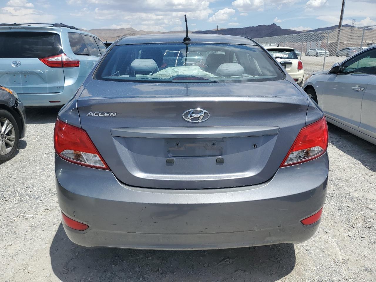 Lot #2053631618 2015 HYUNDAI ACCENT GLS