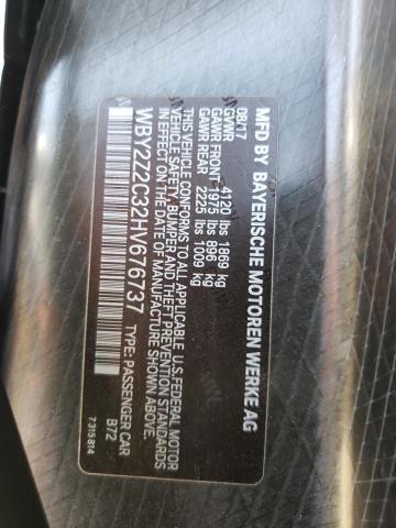 WBY2Z2C32HV676737 BMW I8