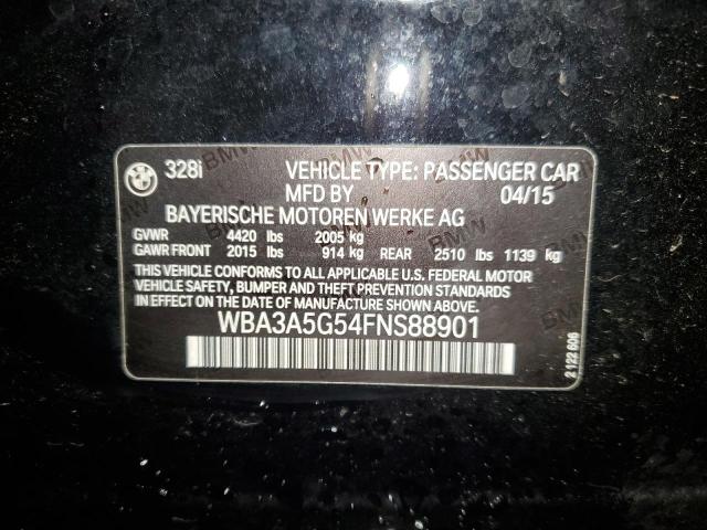 2015 BMW 328 I - WBA3A5G54FNS88901