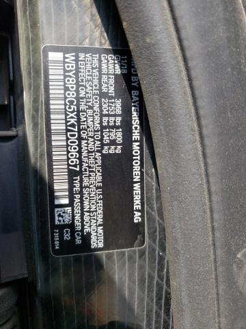 WBY8P8C5XK7D09667 BMW I3 S Rex