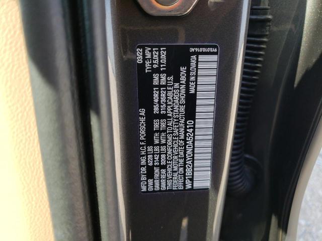 2022 PORSCHE CAYENNE S - WP1BB2AY0NDA52410
