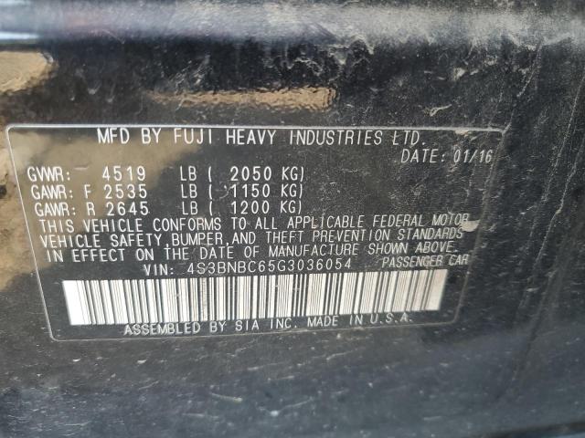 4S3BNBC65G3036054 Subaru Legacy 2.5i Premium