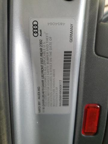 WAUGMAF48KN006117 2019 AUDI A4, photo no. 12