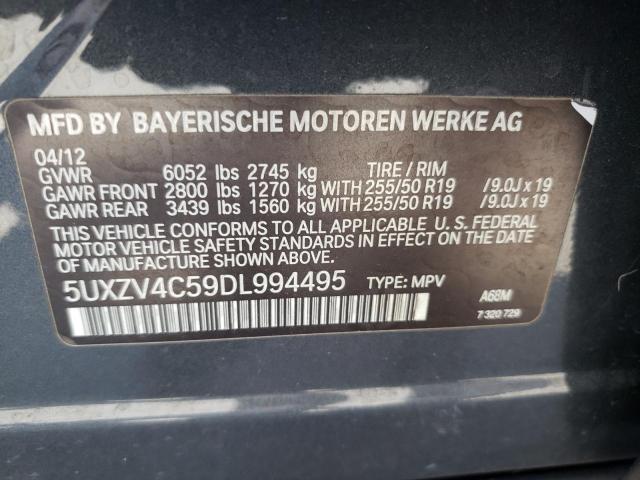 VIN 5UXZV4C59DL994495 2013 BMW X5, Xdrive35I no.13