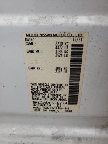 2022 NISSAN LEAF SL PL - 1N4BZ1DV8NC556224